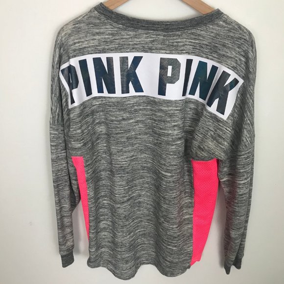 PINK Victoria's Secret Sweaters - Victoria Secret Pink VS Gray Pullover XS Cotton